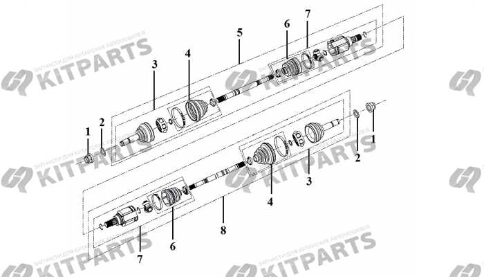 Привод колеса (CVT) Lifan X70