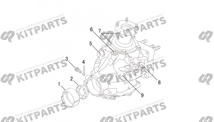 Раздаточная коробка 3 Haval