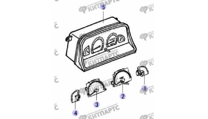 Комбинация приборов Great Wall Safe (SUV G5)