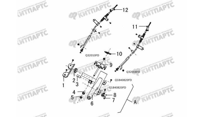 Тормоз стояночный Great Wall DW Hower H5