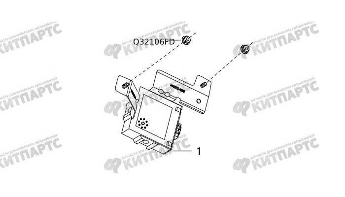 Блок парктроника Great Wall Hover H3