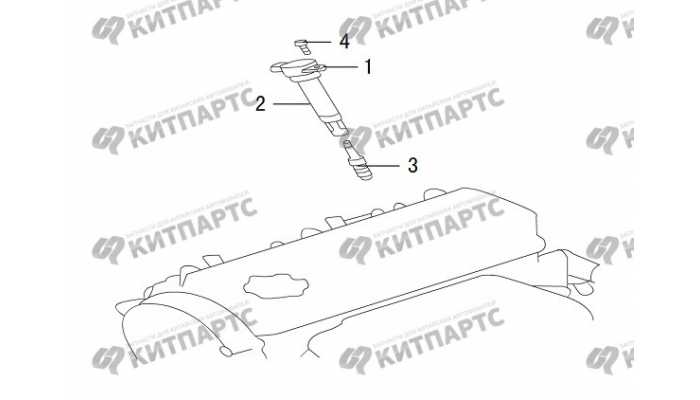 Катушка зажигания и свечи Great Wall Hover H3 New