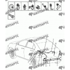 Жгут проводов задний (седан)